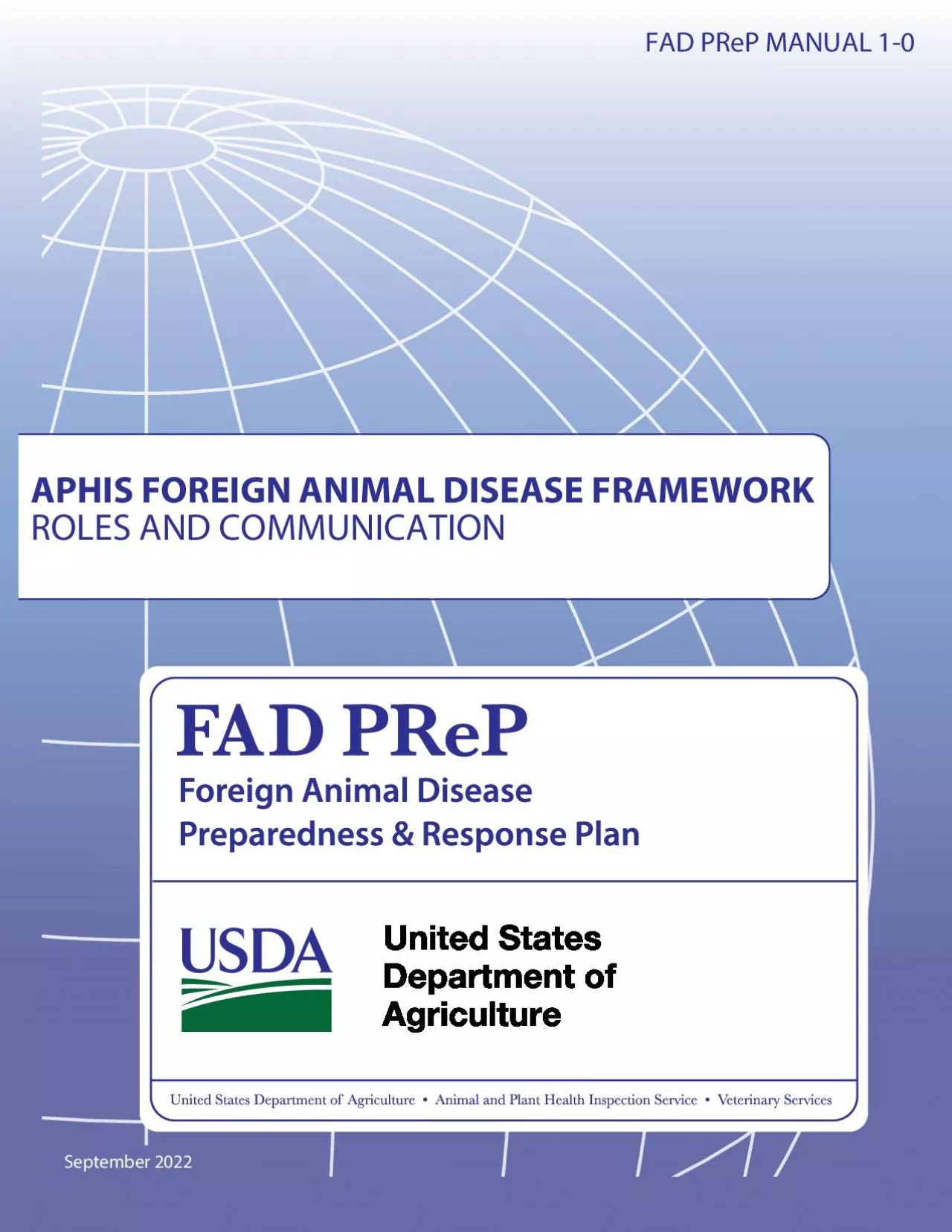 PDF-APHIS FOREIGN ANIMAL DISEASE FRAMEWORK ROLES AND COORDINATIONFAD PReP