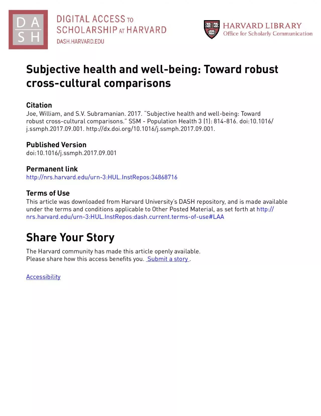 PDF-ContentslistsavailableatSSMPopulationHealthjournalhomepagewwwelsevier