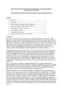 ORGANISATION FOR ECONOMIC CO