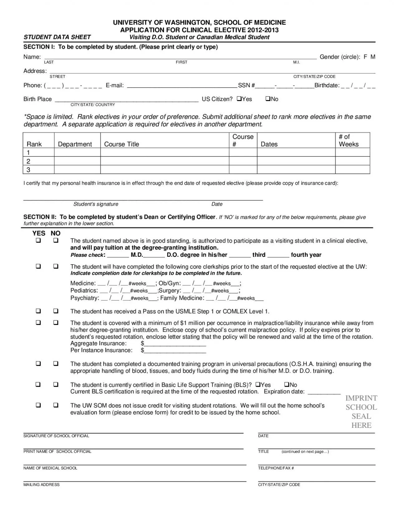 PDF-Application Checklist To avoid delays in processing application please