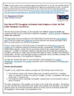 NoteThe Department of Labor revised the regulations located at 29 CFR