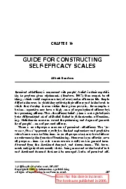 SelfEfficacy Beliefs of Adolescents 307337Copyright  2005 by Informat