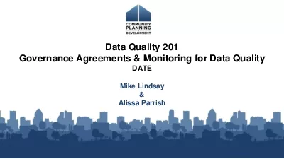 Data Quality 201