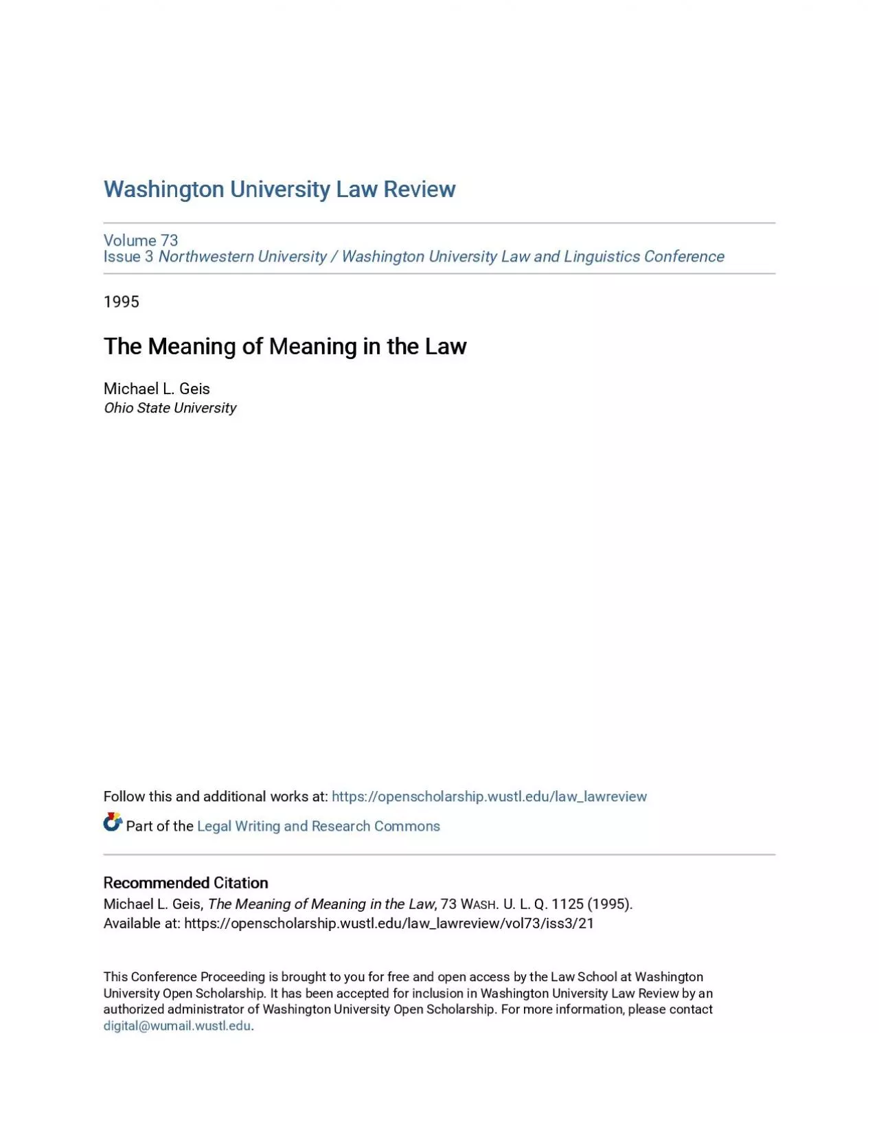 PDF-Washington University Law Review