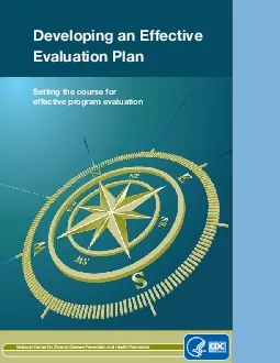 PDF-Developing an Effective Evaluation Plan