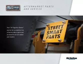 AFTERMARKET PARTS AND SERVIC