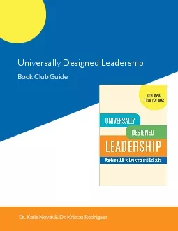 Universally Designed Leadership