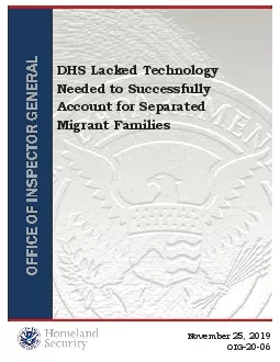 DHS Lacked Technology Needed to Successfully      Account for Separate