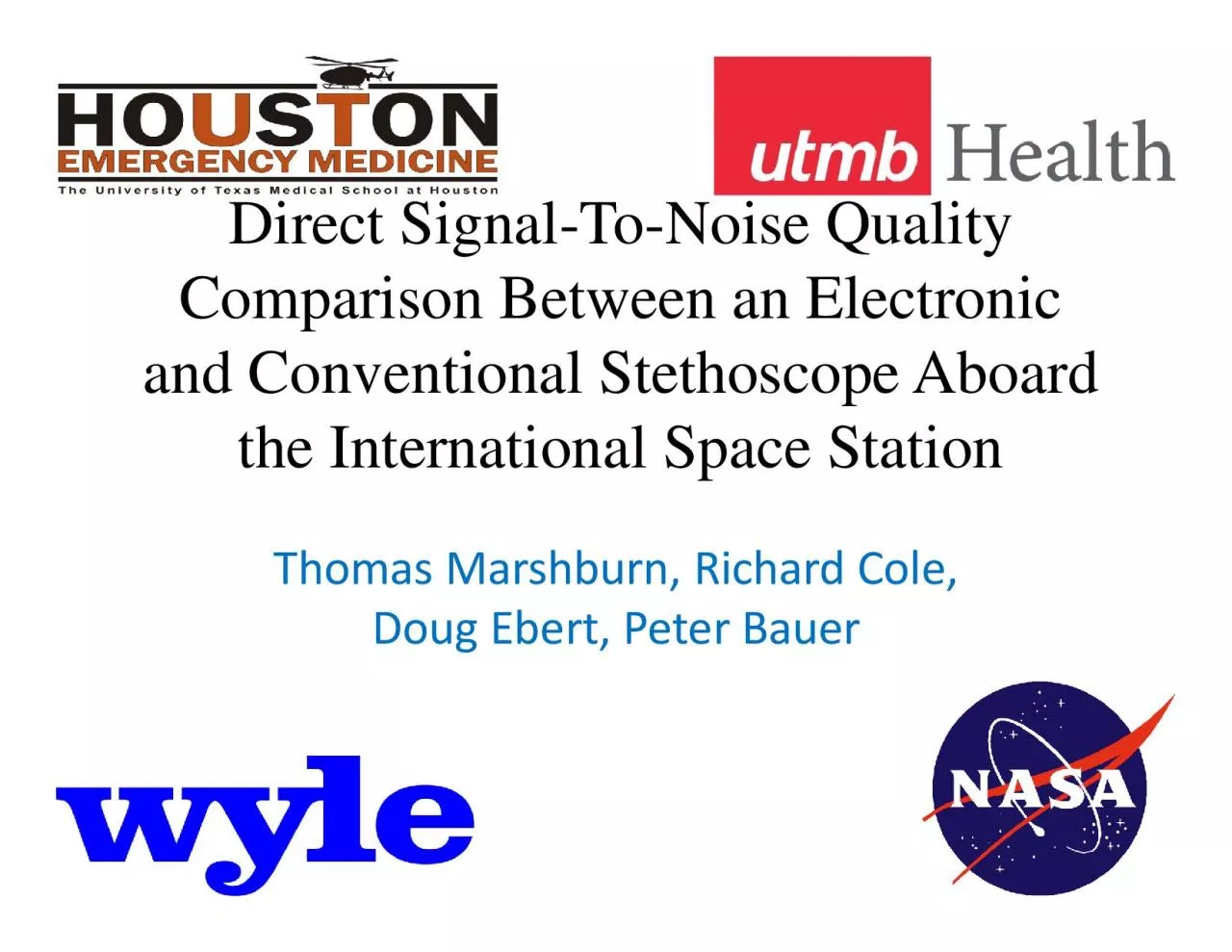 PDF-Direct SignalToNoise Quality and Conventional Stethoscope Aboard Mar