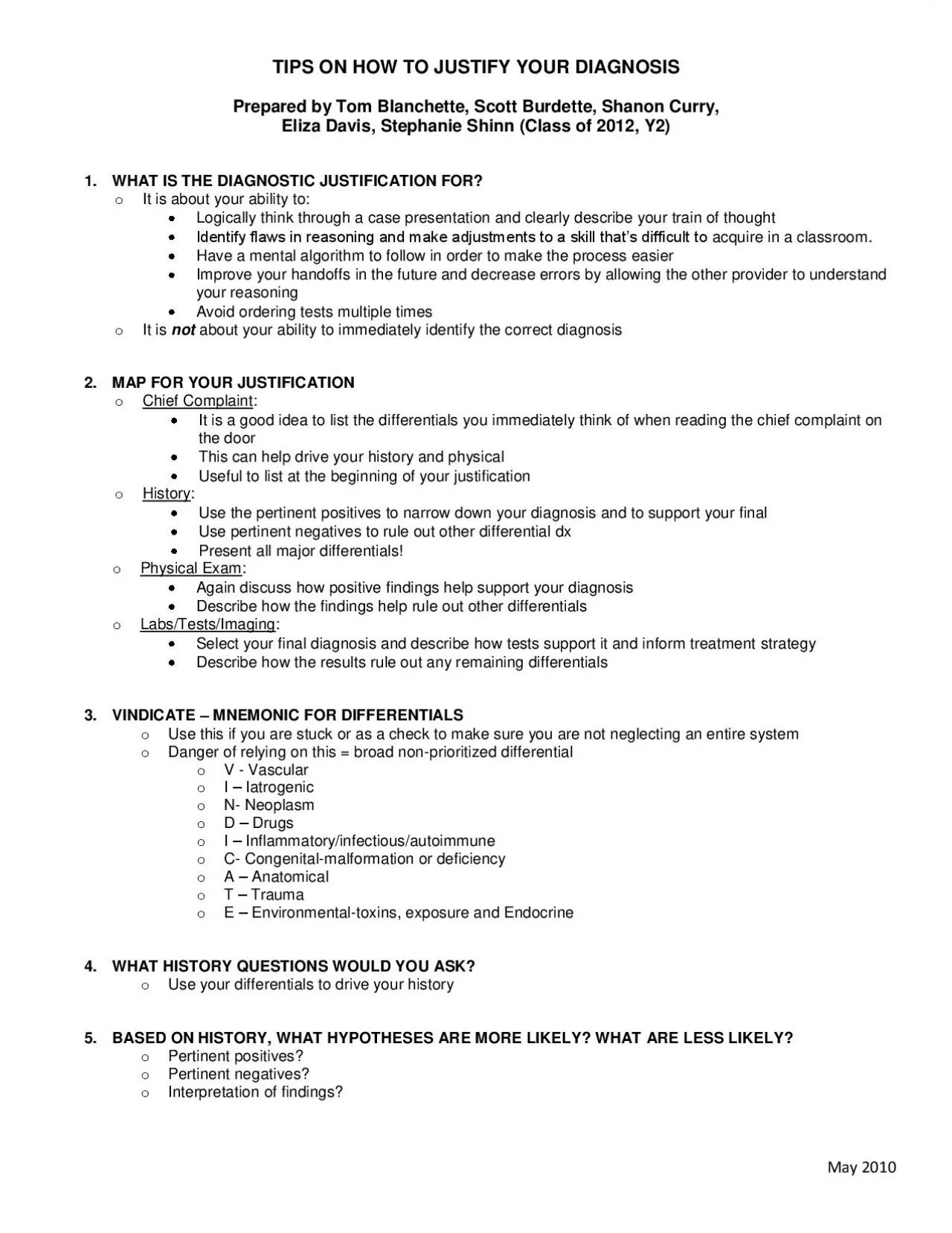 PDF-TIPS ON HOW TO JUSTIFY YOUR DIAGNOSIS