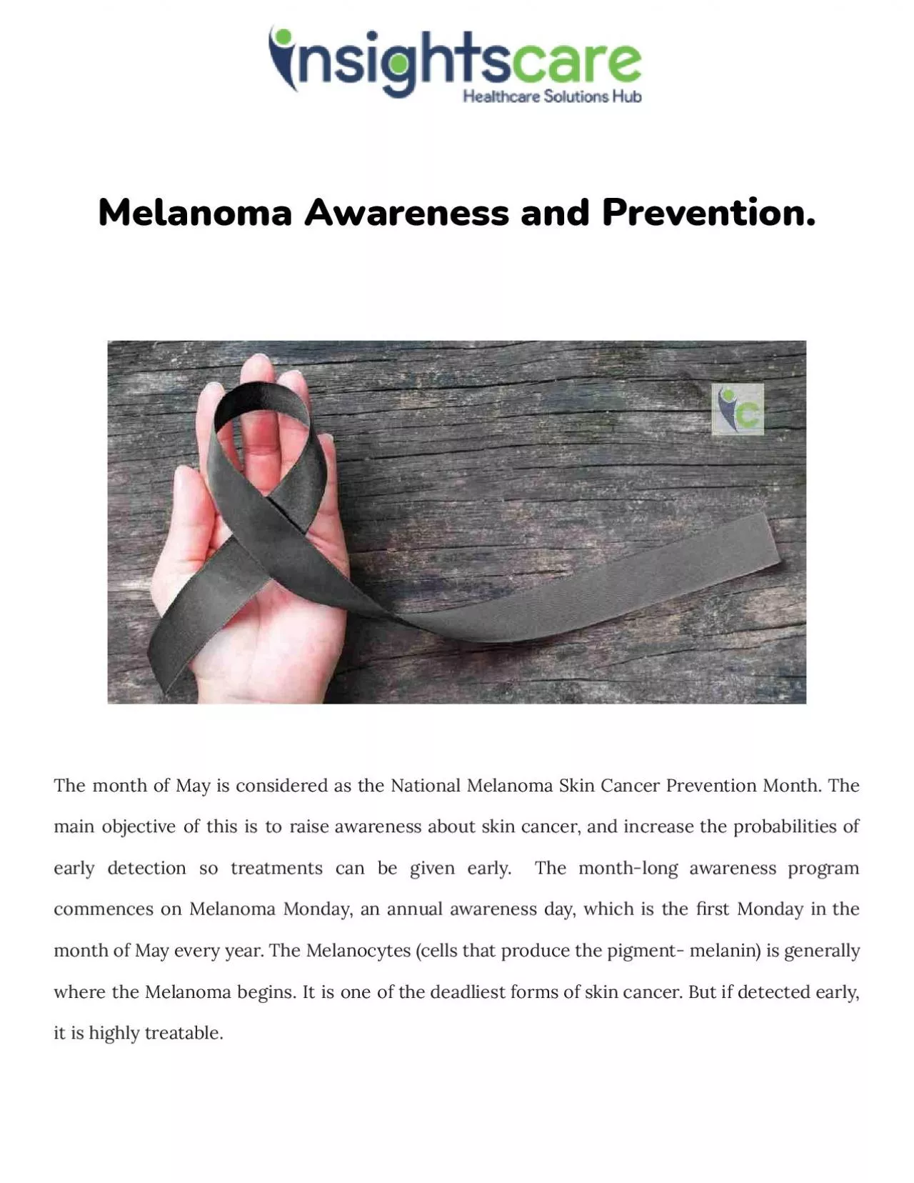 PDF-Melanoma Awareness and Prevention.