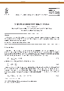 Nonlinear least squares Parameter estimationoften uses the socalled S