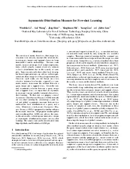 AsymmetricDistributionMeasureforFewshotLearningWenbinLiLeiWangJingHuo