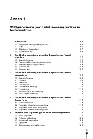 Annex 1WHO guidelines on good herbal processing practices for herbal m