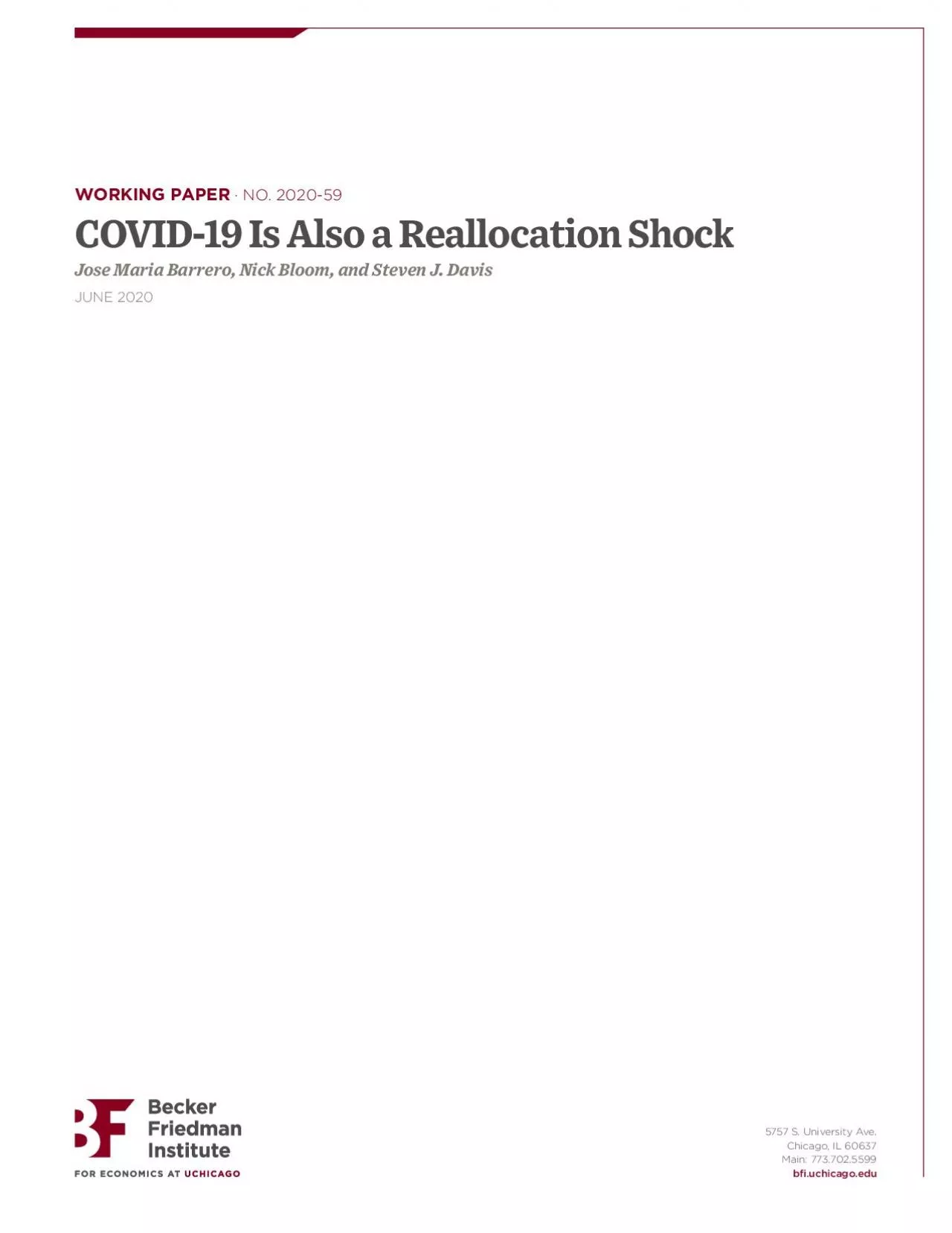 PDF-a Reallocation Shock