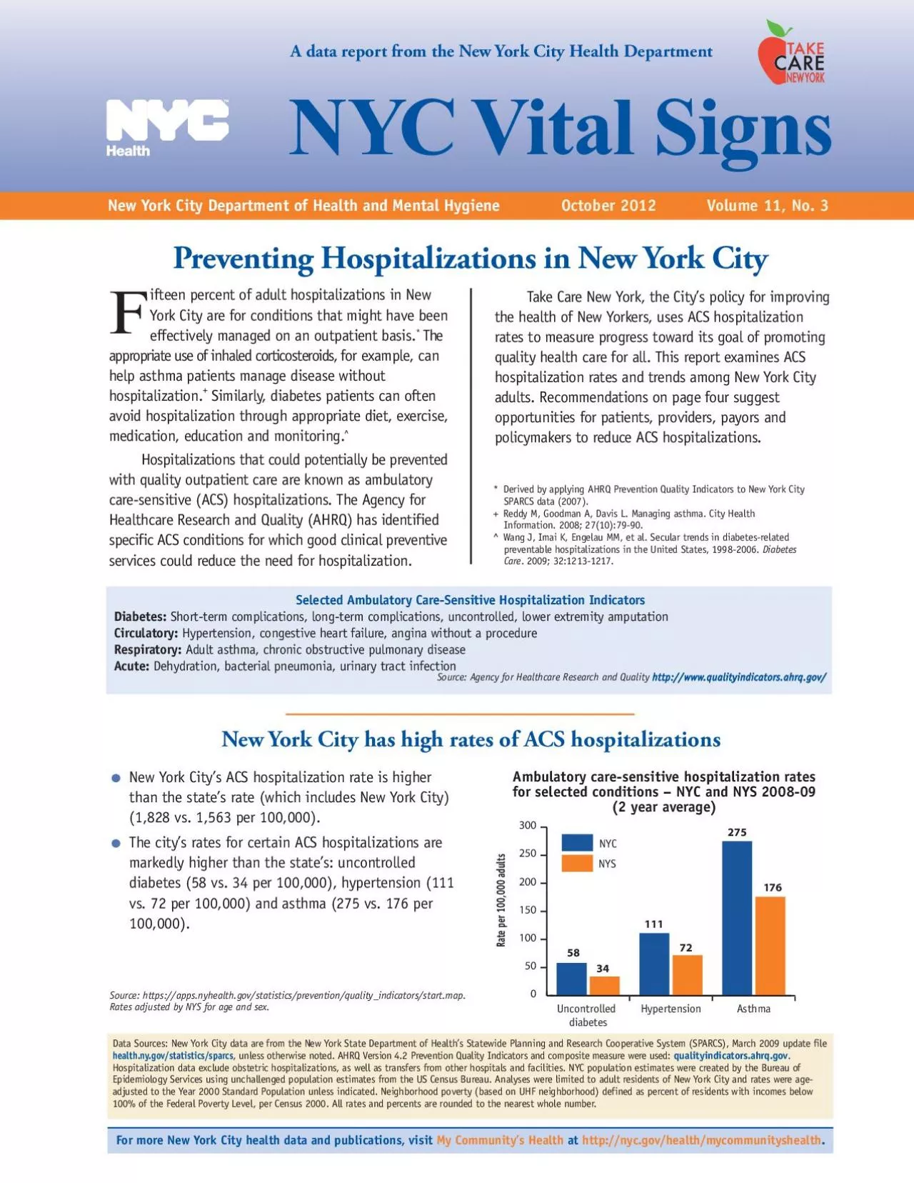 PDF-NYCVital SignsA data report from the New York City Health Department