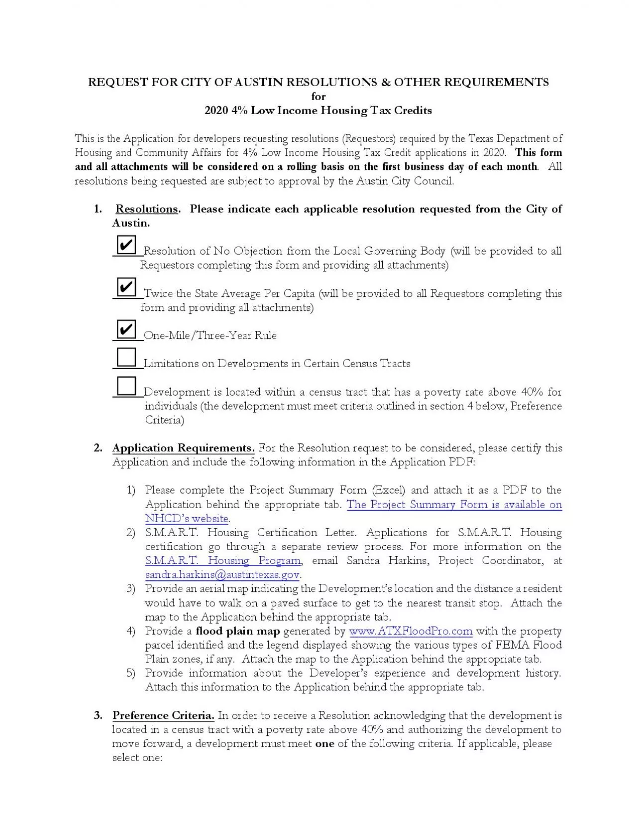 PDF-REQUEST FOR CITY OF USTIN RESOLUTIONS OTHER QUIREMENTS for ow Income