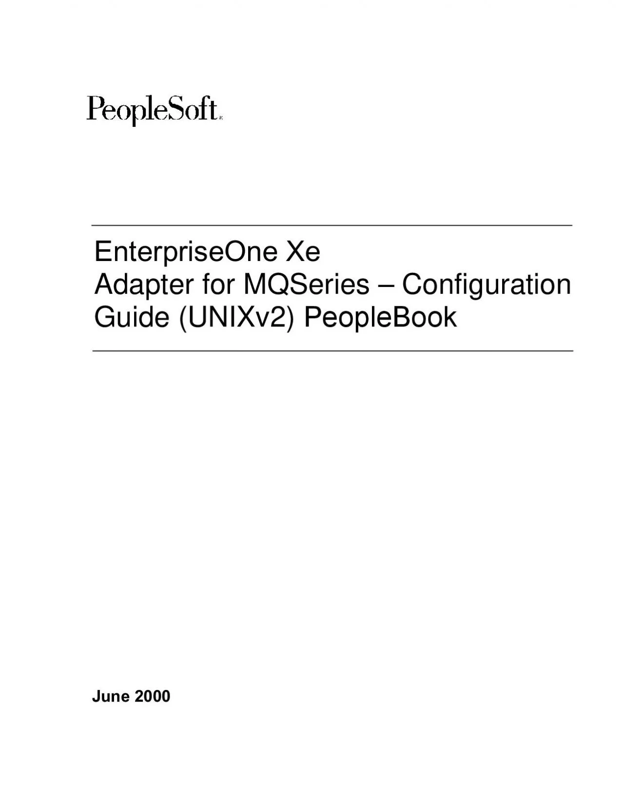 PDF-Introduction OneWorld Adapter for MQSeries 150 Configuration Guide