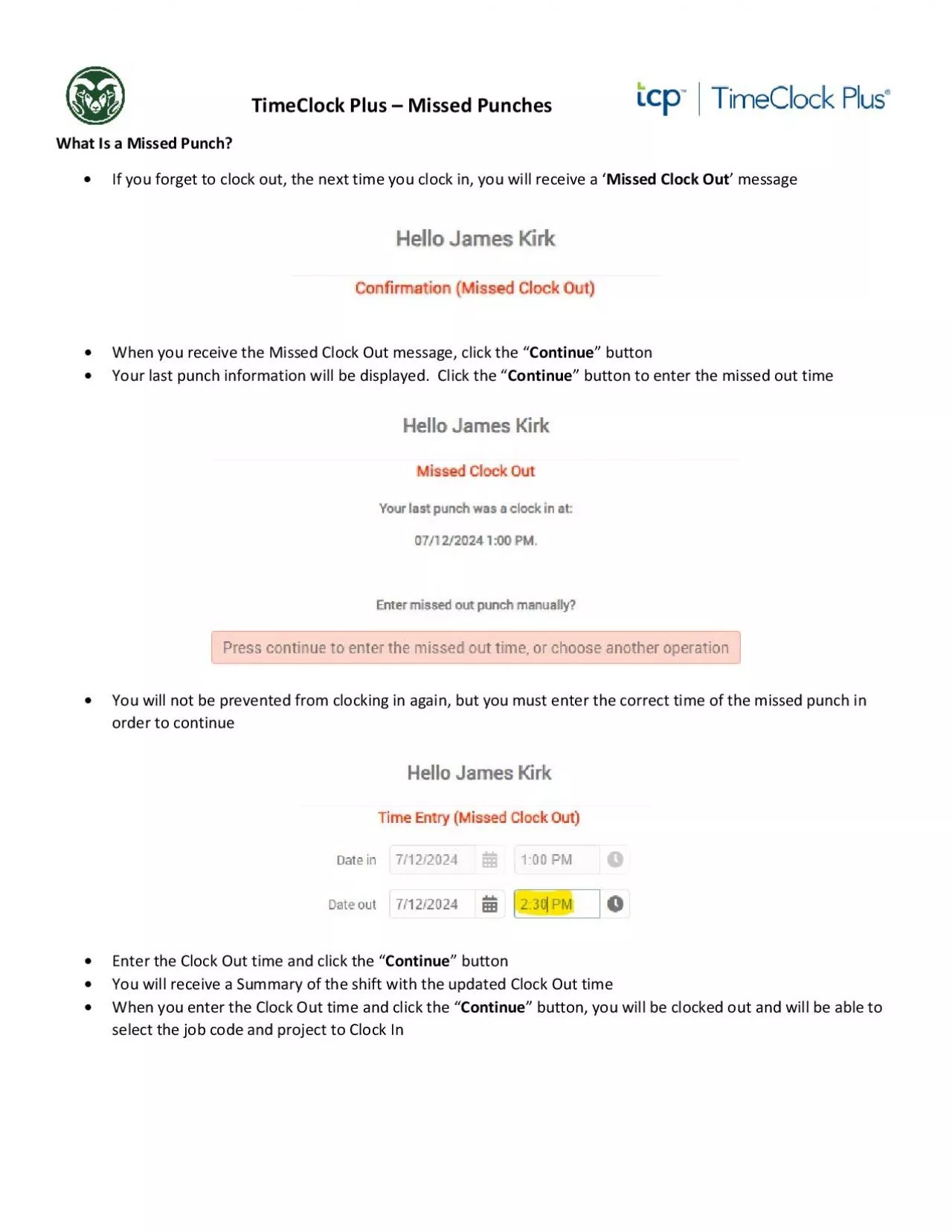 PDF-TimeClock Plus