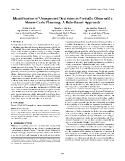 IdentificationofUnexpectedDecisionsinPartiallyObservableMonteCarloPla