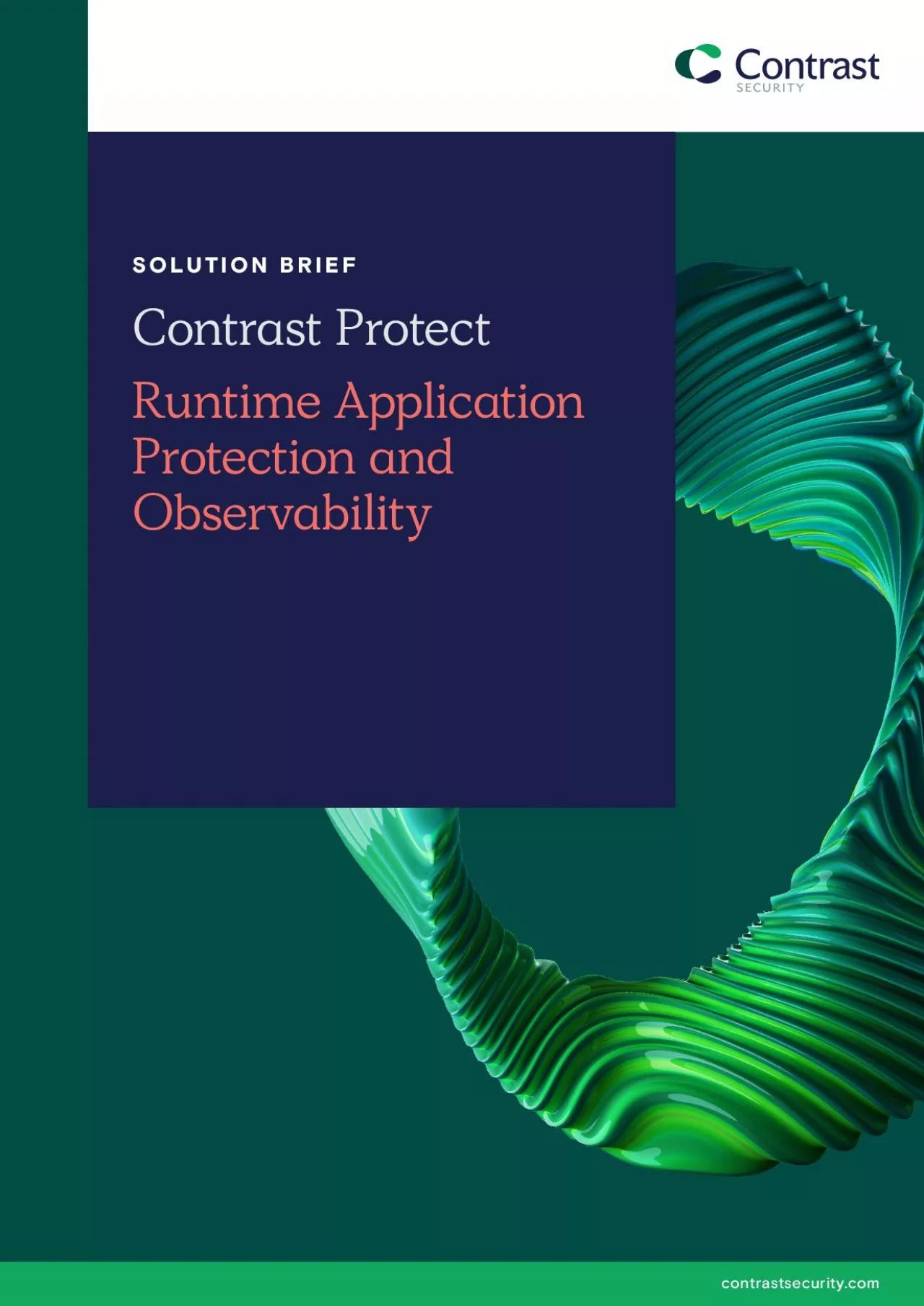 PDF-CONTRAST PROTECT RUNTIME APPLICATION PROTECTION AND OBSERVABILITY