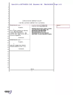 Case 201cv00779WBS CKD   Document 142    Filed 042905   Page 1 o