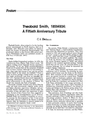 Feature Theabald Smith  A Fiftieth Anniversury Tribute