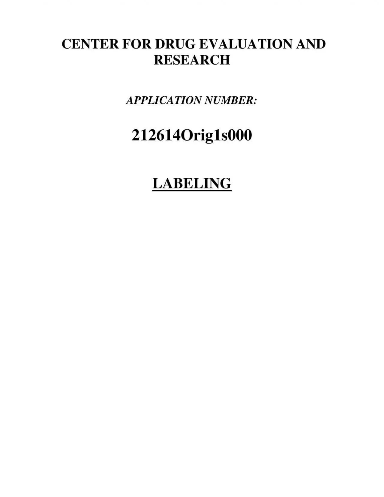 PDF-CENTER FOR DRUG EVALUATION AND RESEARCH APPLICATION NUMBER212614Orig1s