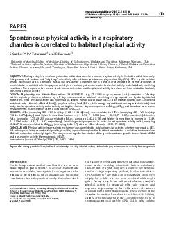 PAPERSpontaneousphysicalactivityinarespiratorychamberiscorrelatedtohab