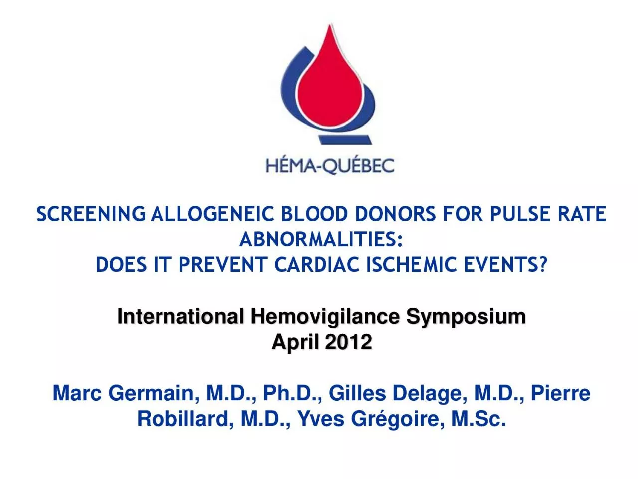 PDF-SCREENING ALLOGENEIC BLOOD DONORS FOR PULSE RATE