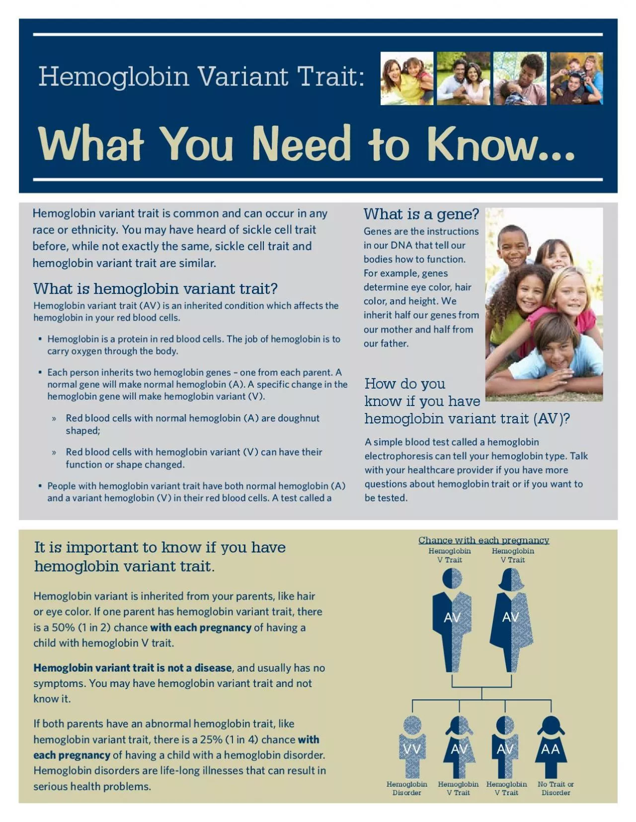 PDF-Hemoglobin Variant TraitWhat You Need to Know