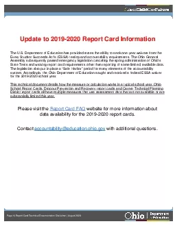 PDF-Report Card Technical Documentation Disclaimer