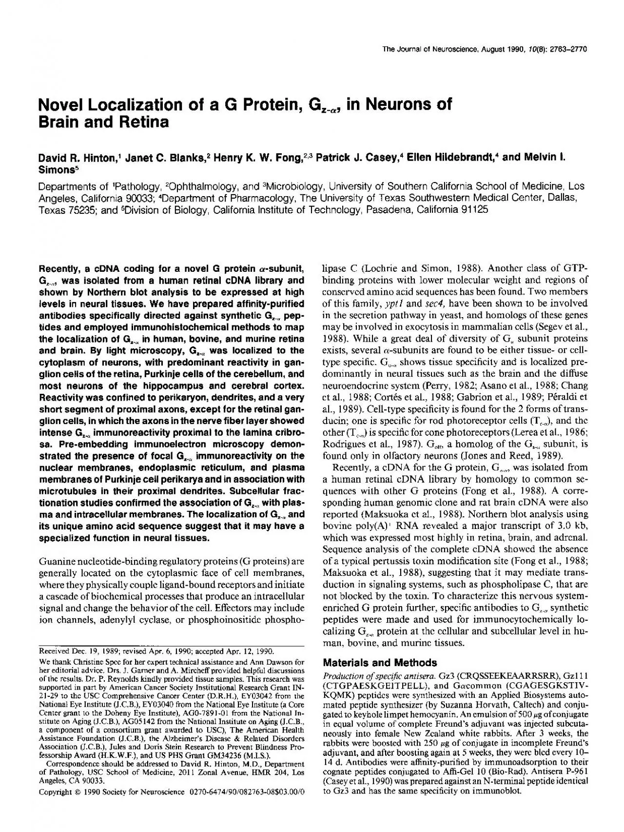 PDF-The Journal of Neuroscience August 1990 708 27632770