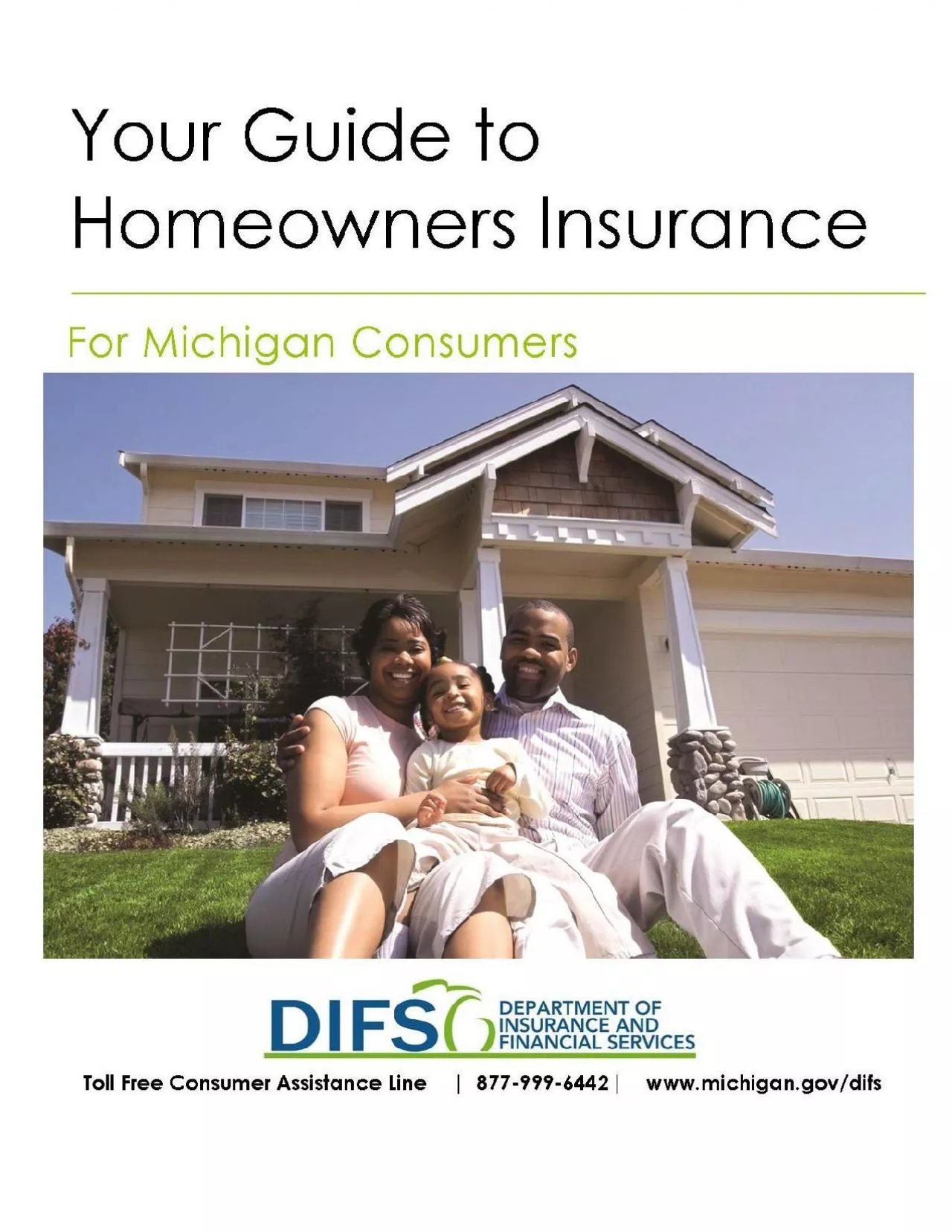 PDF-Your Guide to Homeowners Insurance For Michigan ConsumersPage