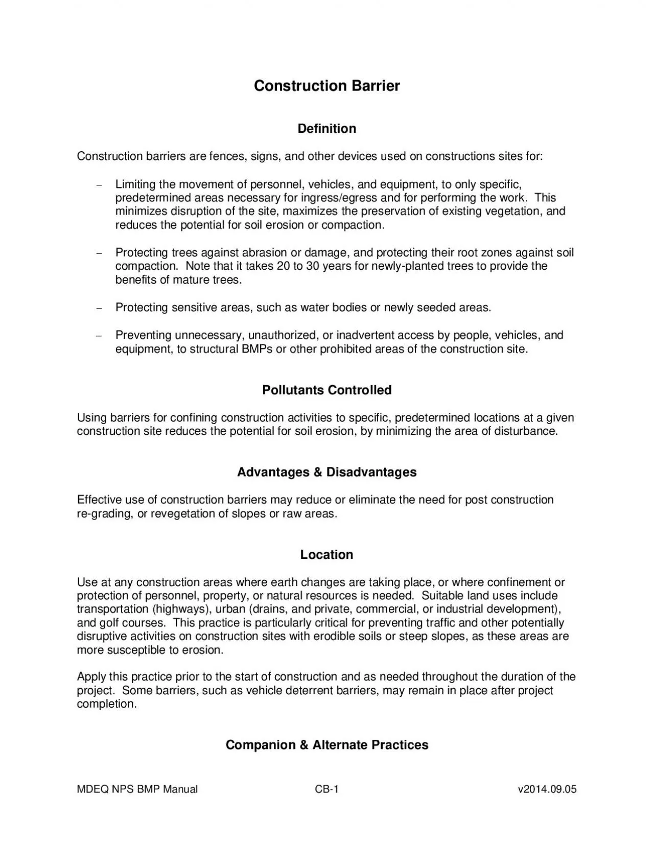 PDF-x0000x0000MDEQ NPS BMP Manual1 v201409Construction Barrier