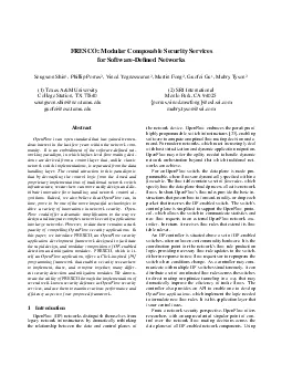 OpenFlowanOFsecurityappcanimplementmuchmorecomplexlogicthansimplifying