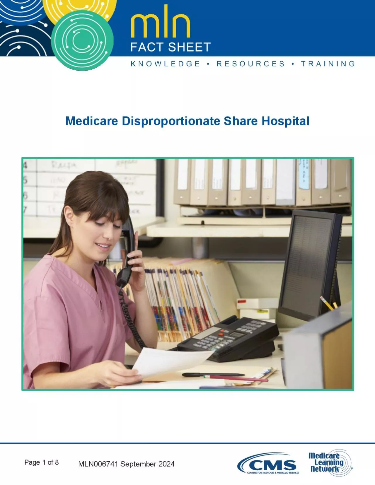 PDF-Medicare Disproportionate Share HospitalMLN006741 March 2021