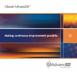 About AdvancED