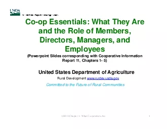 Coop Essentials What They Are PowerpointSlides corresponding with Coo