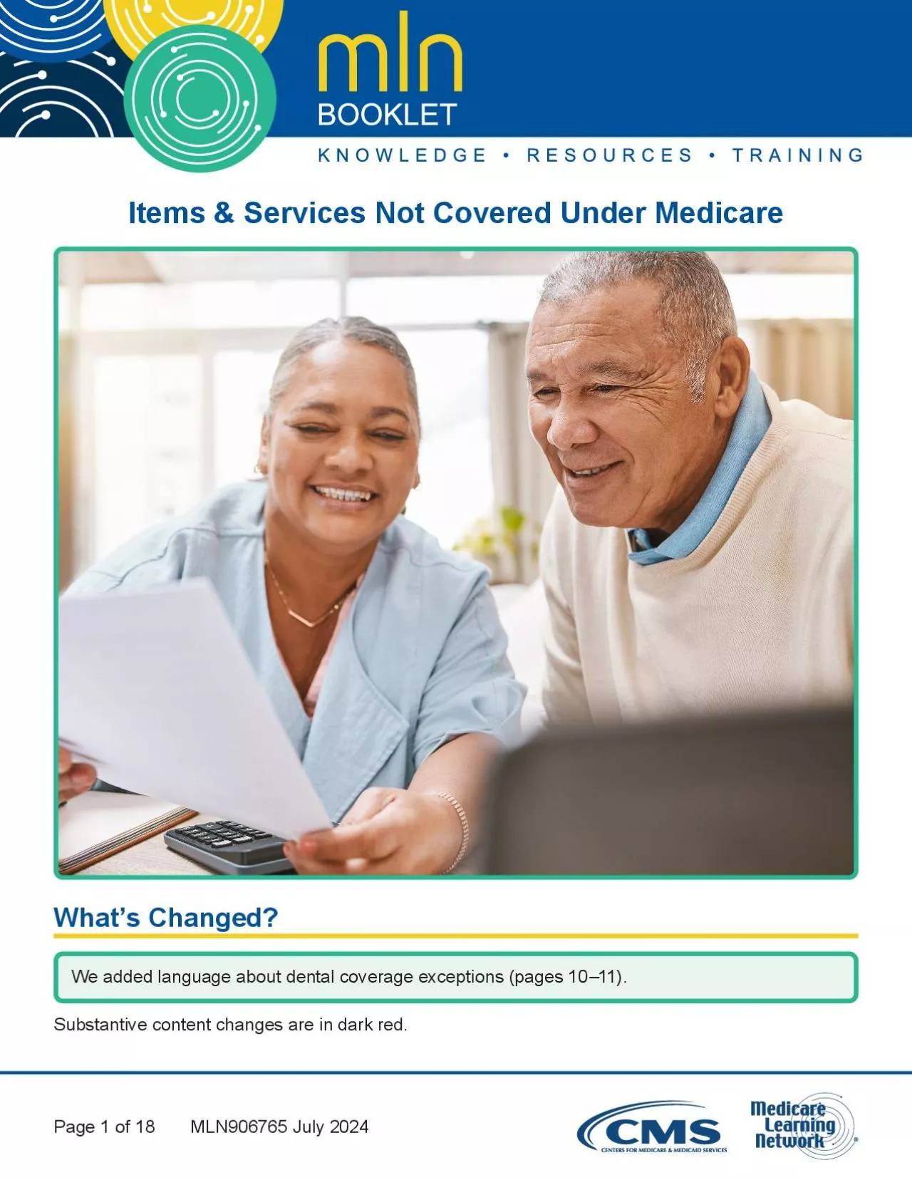 PDF-ITEMS SERVICES NOT COVERED UNDER MEDICARE