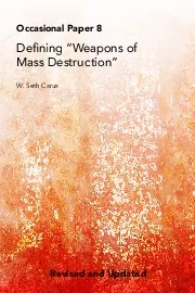 De31ning 147Weapons of Mass Destruction148 W Seth Carus