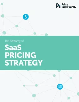 The Anatomy ofPRICING STRATEGY