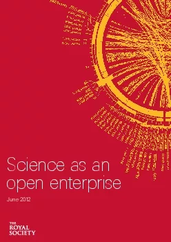 hapter 4 Science as an open enterprise Realising an Open Data Culture
