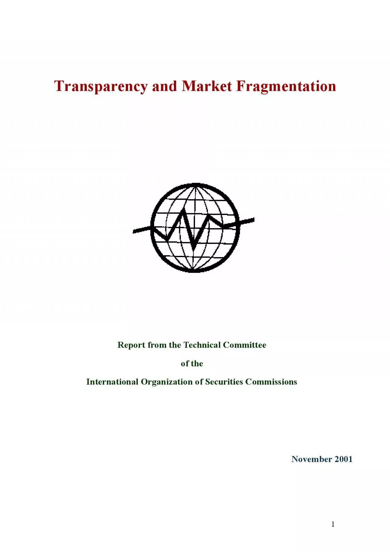 PDF-Transparency and Market Fragmentation