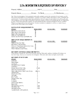 PDF-Lake Tahoe Accommodations Inc has adopted certain quality standards to