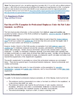 NoteThe Department of Labor revised the regulations located at 29 CFR