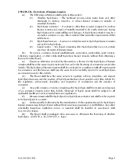 210136  Hydrolysis of human remains