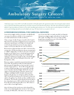 AMBULATORY SURGERY CENTERS