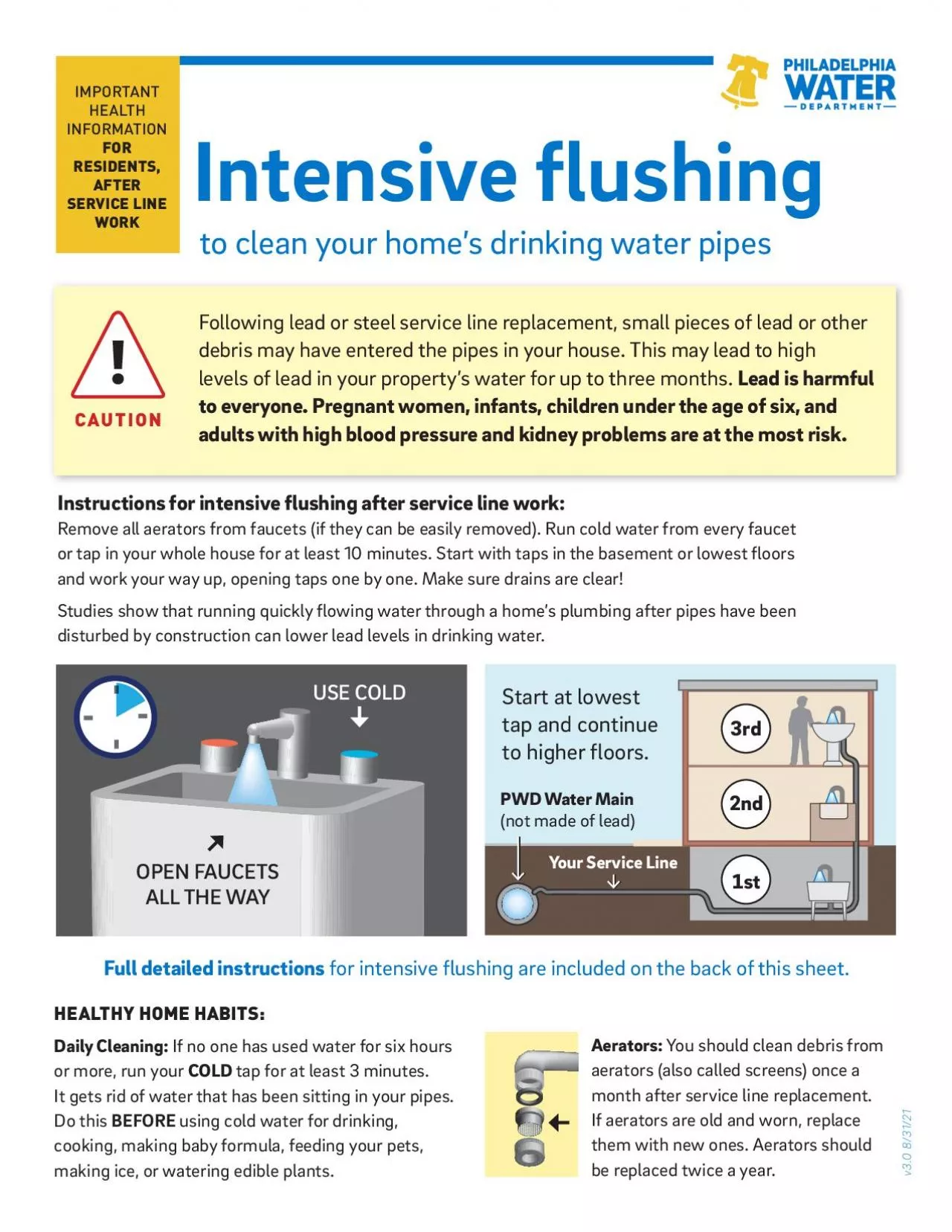 PDF-Following lead service pipe replacement work small pieces of lead from