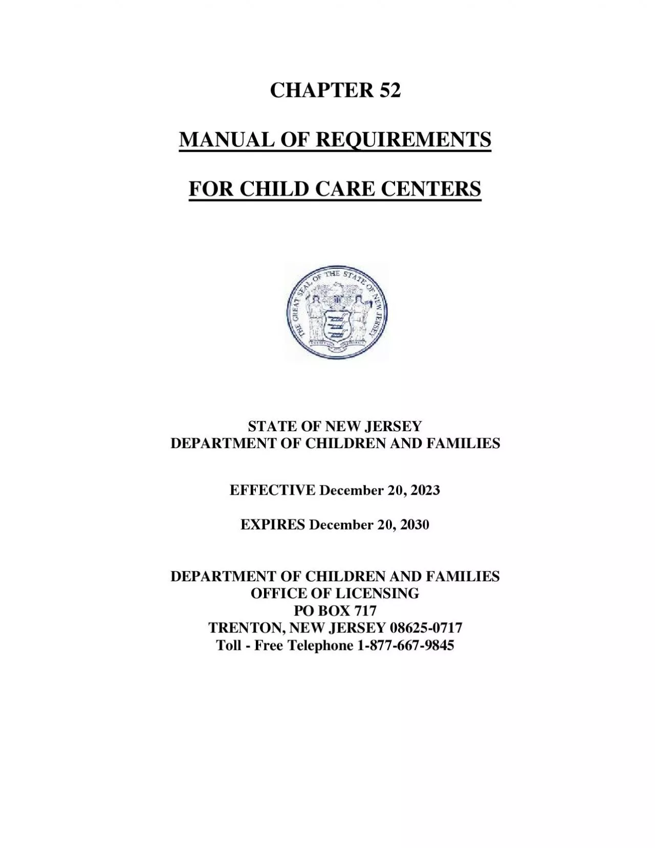 PDF-CHAPTER 52MANUAL OF REQUIREMENTS